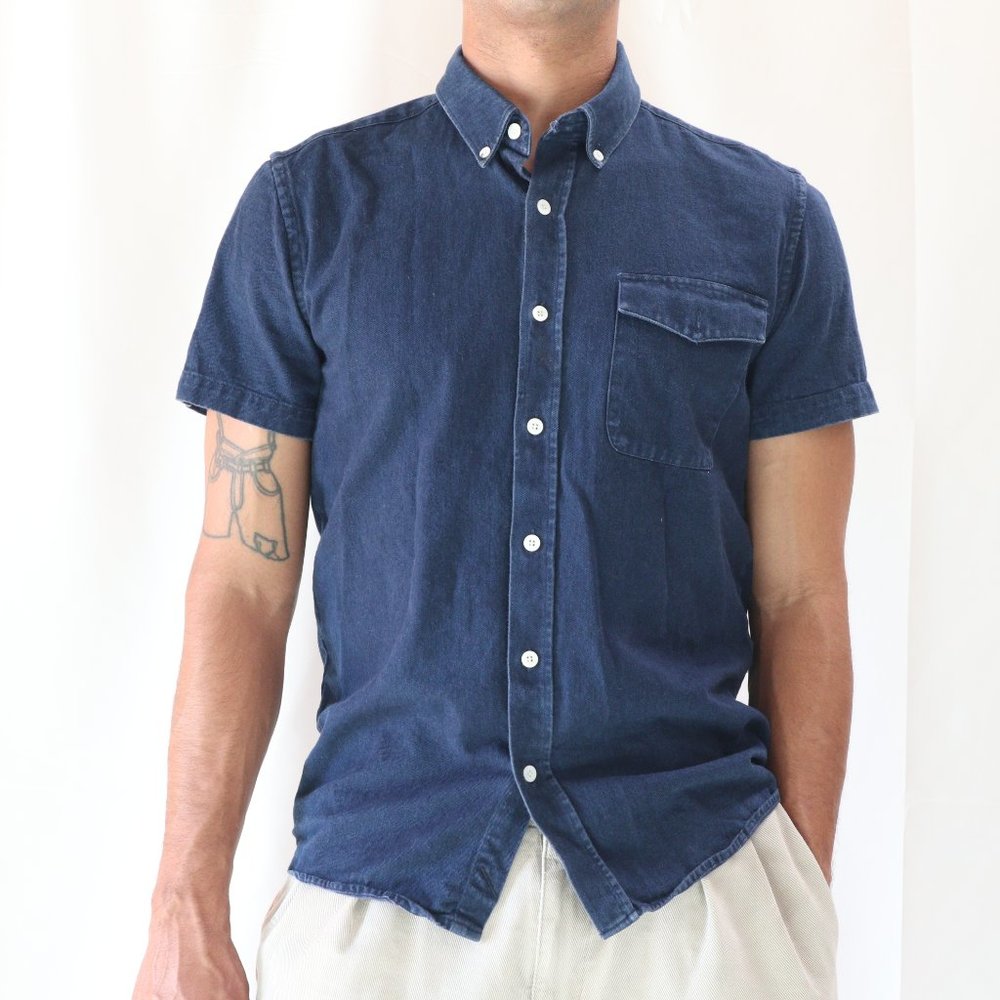 Saturdays NYC Short Sleeve Button Up